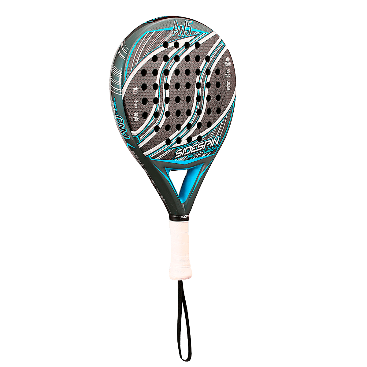 SIDE SPIN AW5 FULL CARBON 3K TEX – BLUE